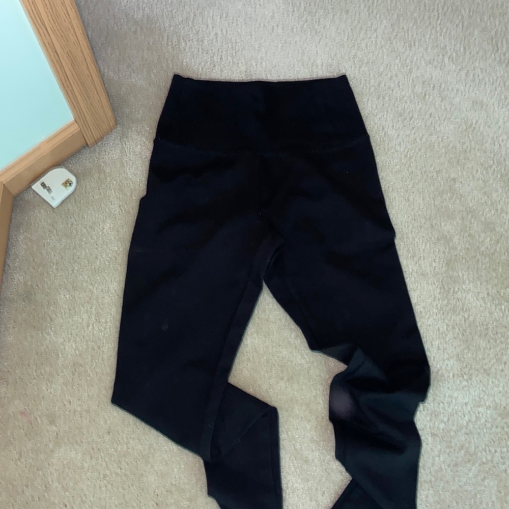 black leggings